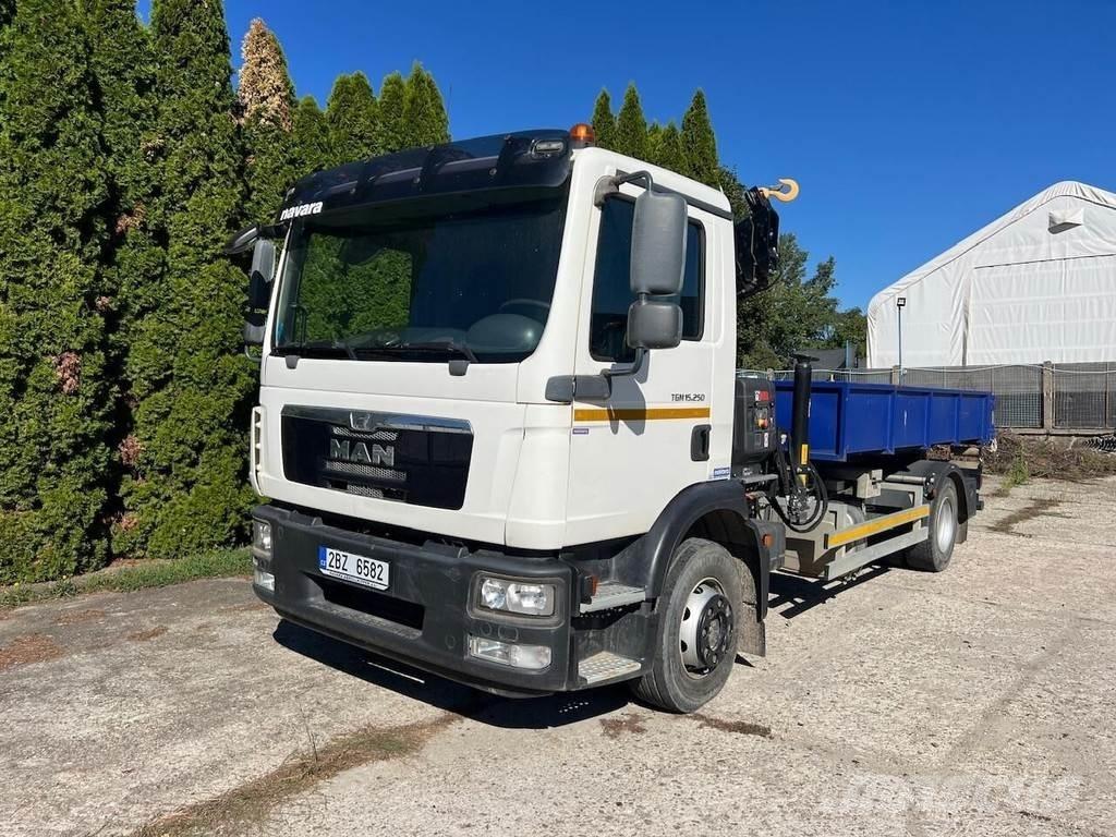 MAN TGM 15.250 Vinçli kamyonlar