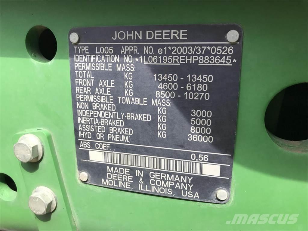 John Deere 6195R Traktörler