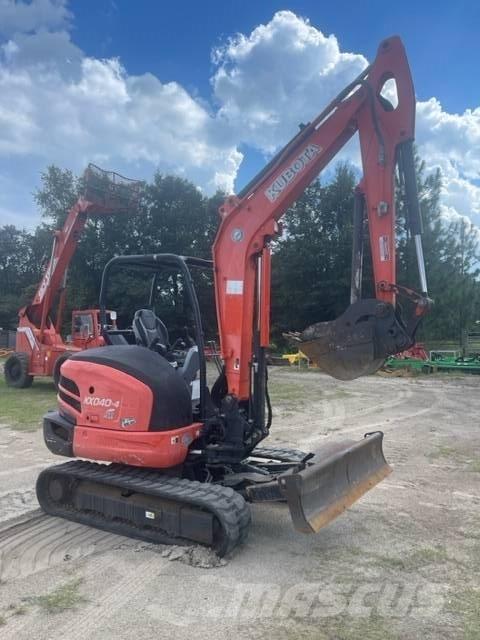 Kubota KX 040-40 Paletli ekskavatörler