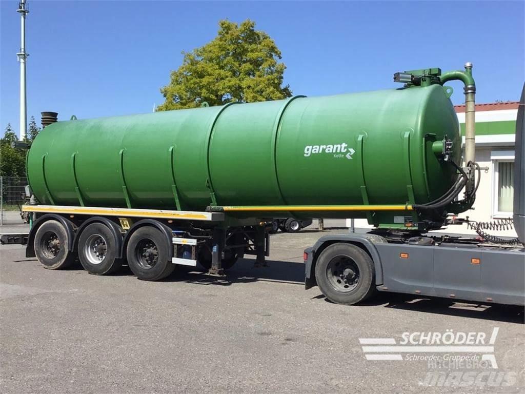 Kotte TSA 34000 Sivi gübre ve ilaç tankerleri