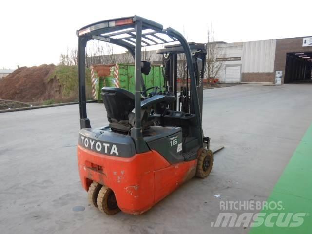 Toyota 8FBEK16T Elektrikli forkliftler