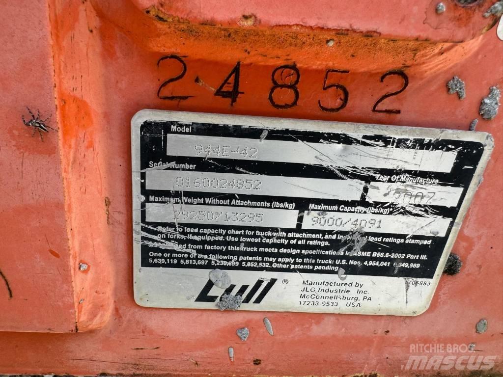 JLG 944 E-42 Teleskopik yükleyiciler