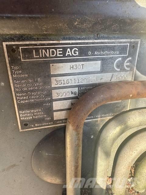 Linde H 30 T LPG'li forkliftler