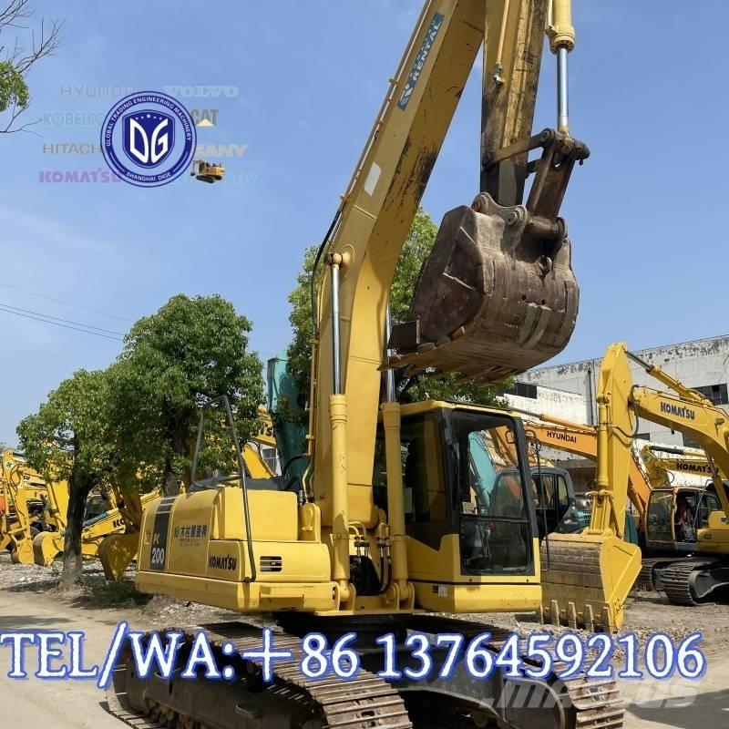 Komatsu PC 200-7 Paletli ekskavatörler