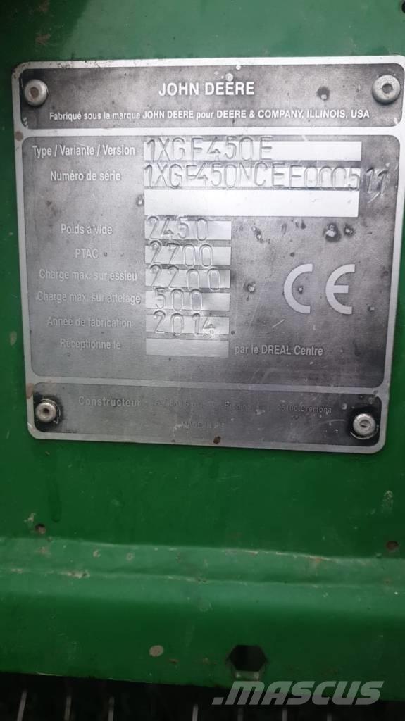 John Deere F 450 Rulo balya makinalari