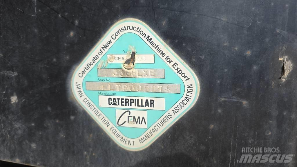 CAT 336 F L Paletli ekskavatörler