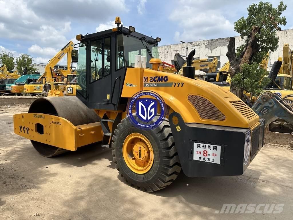 XCMG XS 203 J Tek tamburlu silindirler