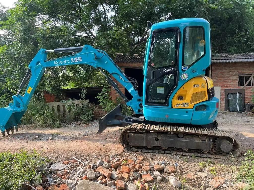 Kubota U 35 Mini ekskavatörler, 7 tona dek