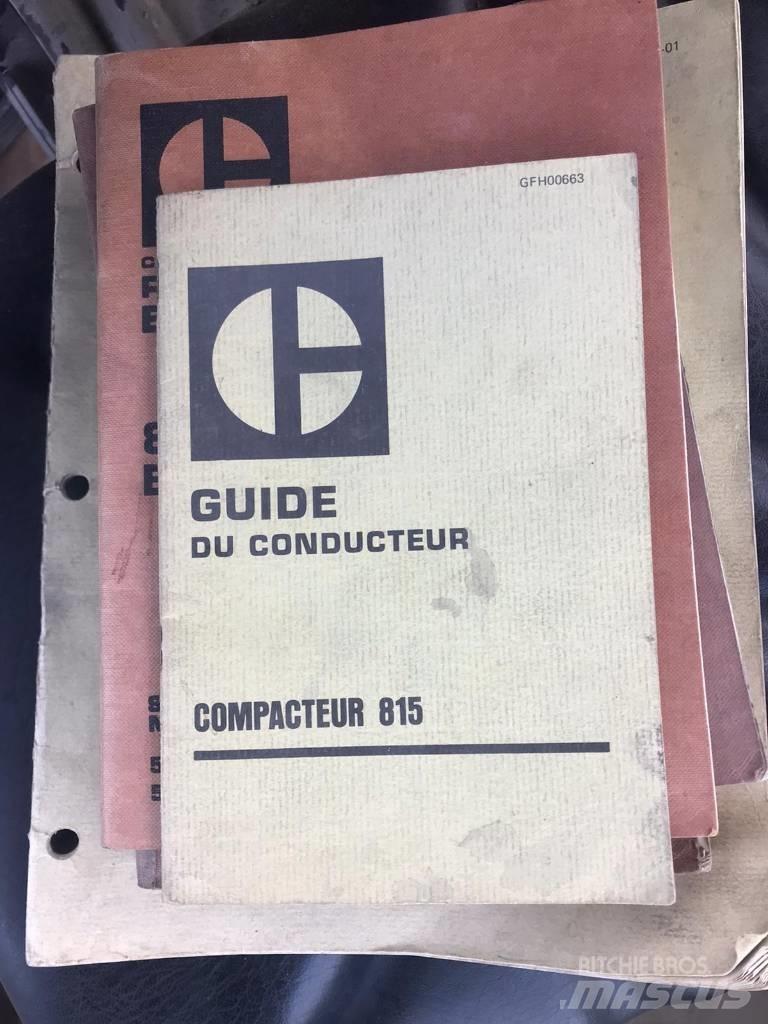 CAT 815 Zemin sıkıştırma makineleri