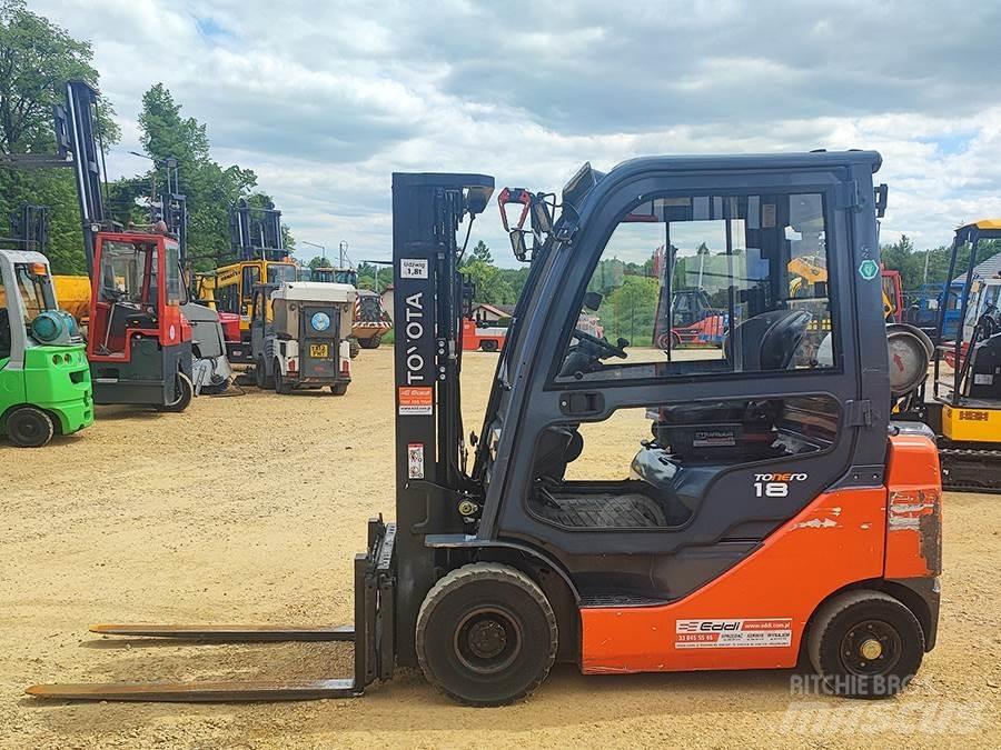 Toyota 02-8FGF18 LPG'li forkliftler