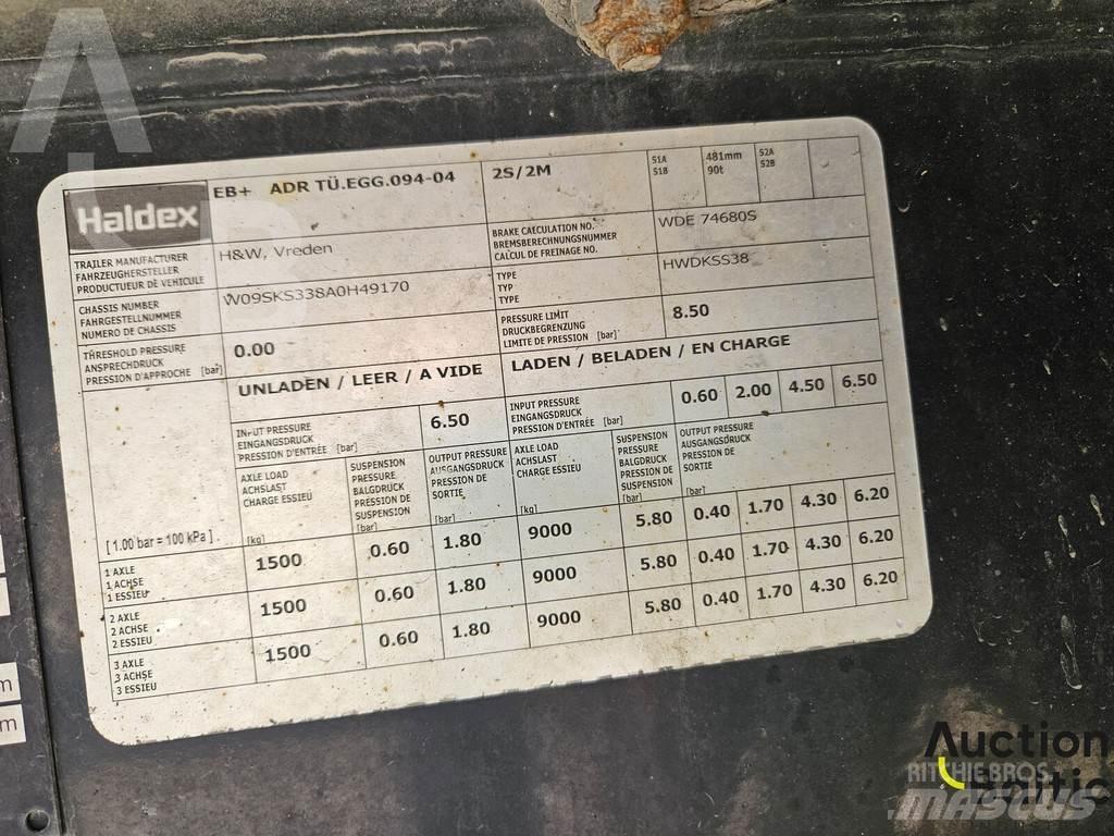 H&W HWDKSS 38 Perdeli yari çekiciler