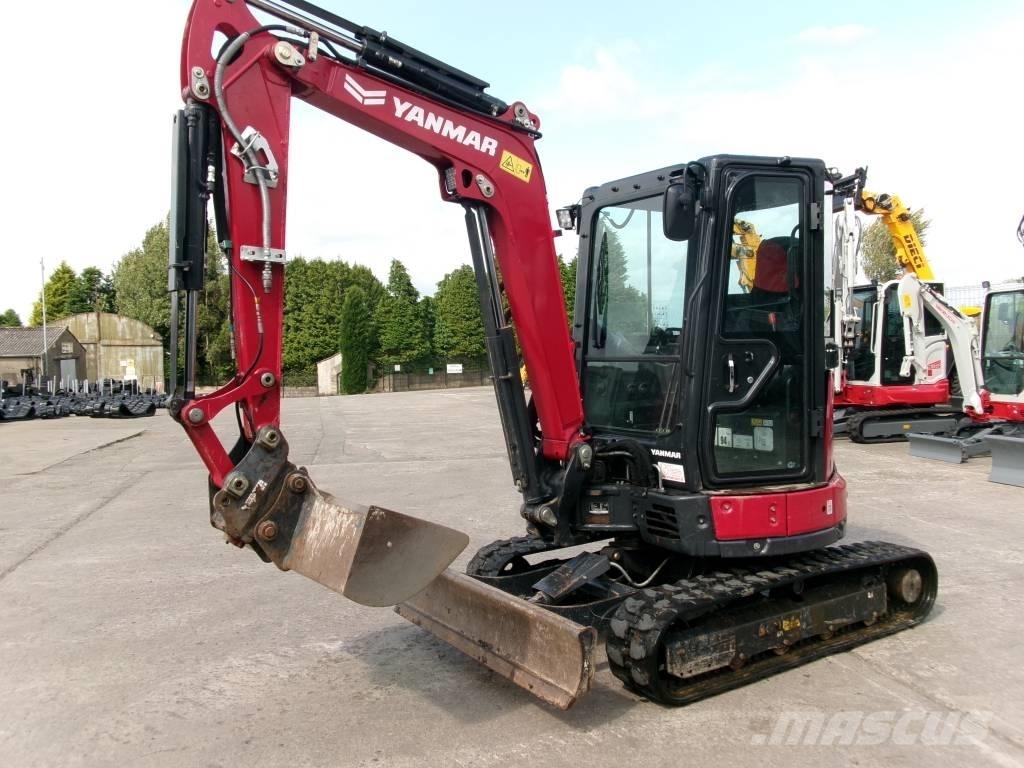 Yanmar Vio 33 Mini ekskavatörler, 7 tona dek