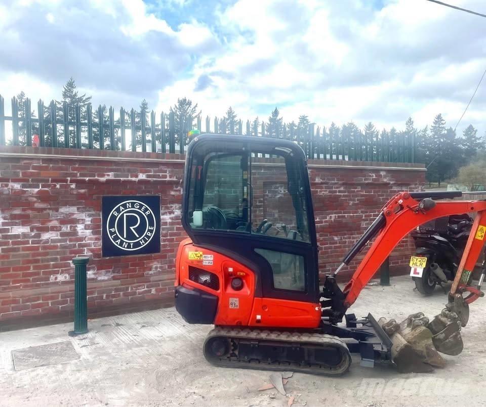 Kubota KX 016-4 Mini ekskavatörler, 7 tona dek