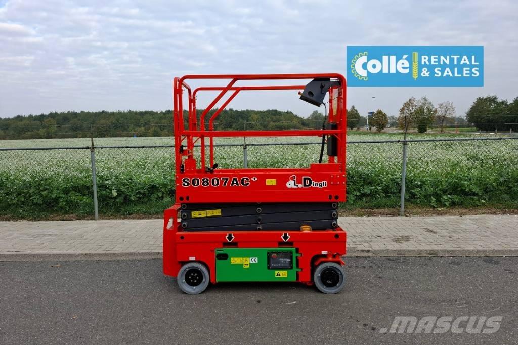Dingli S0807AC+ | 2025 Makasli platformlar