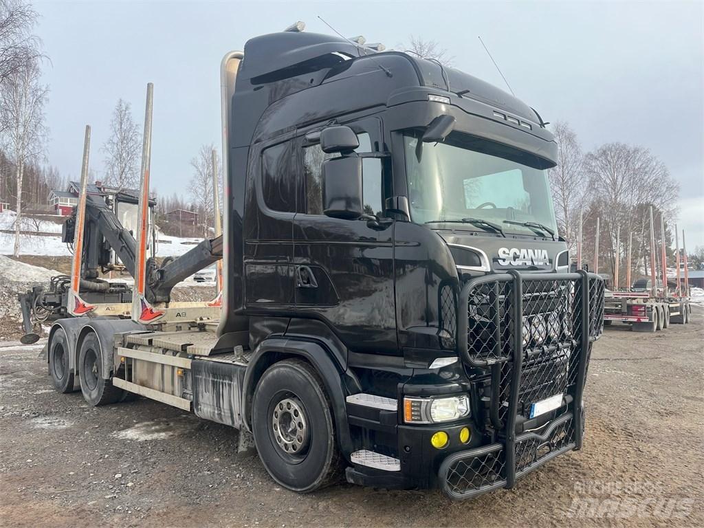 Scania R 580 Tomruk kamyonlari