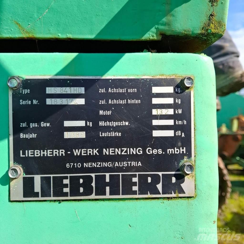 Liebherr HS 841 Paletli vinçler