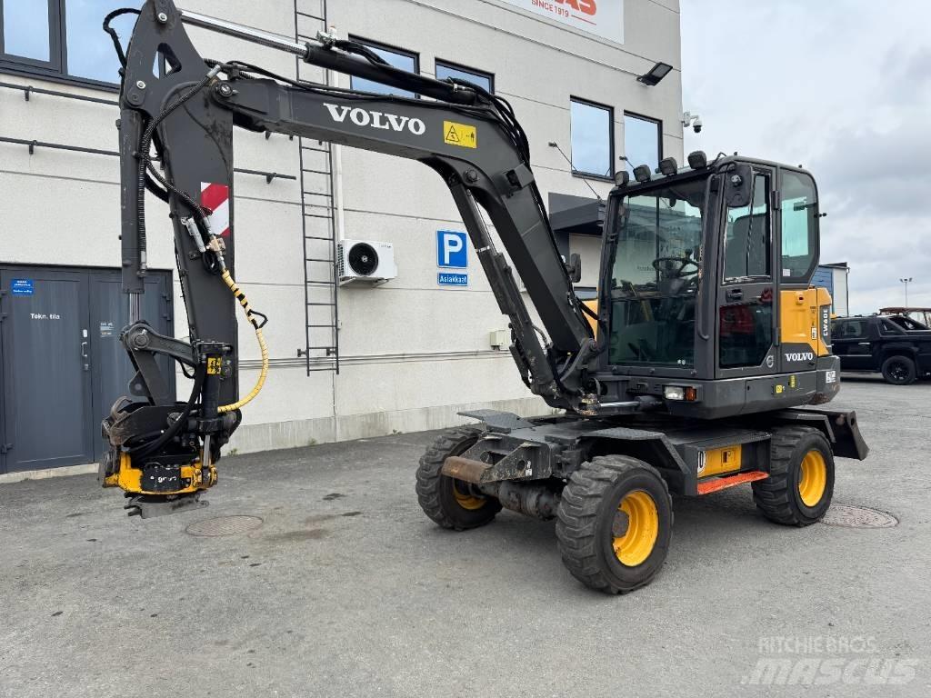 Volvo EW 60 E Lastik tekerli ekskavatörler