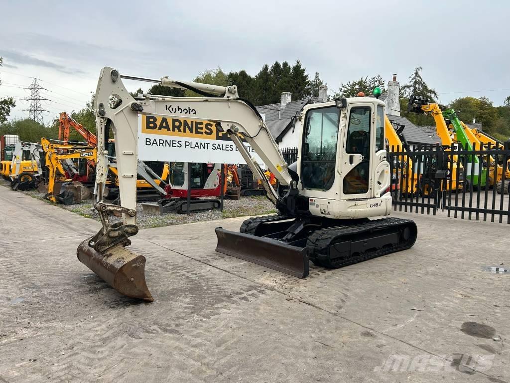 Kubota U 48-4 Mini ekskavatörler, 7 tona dek