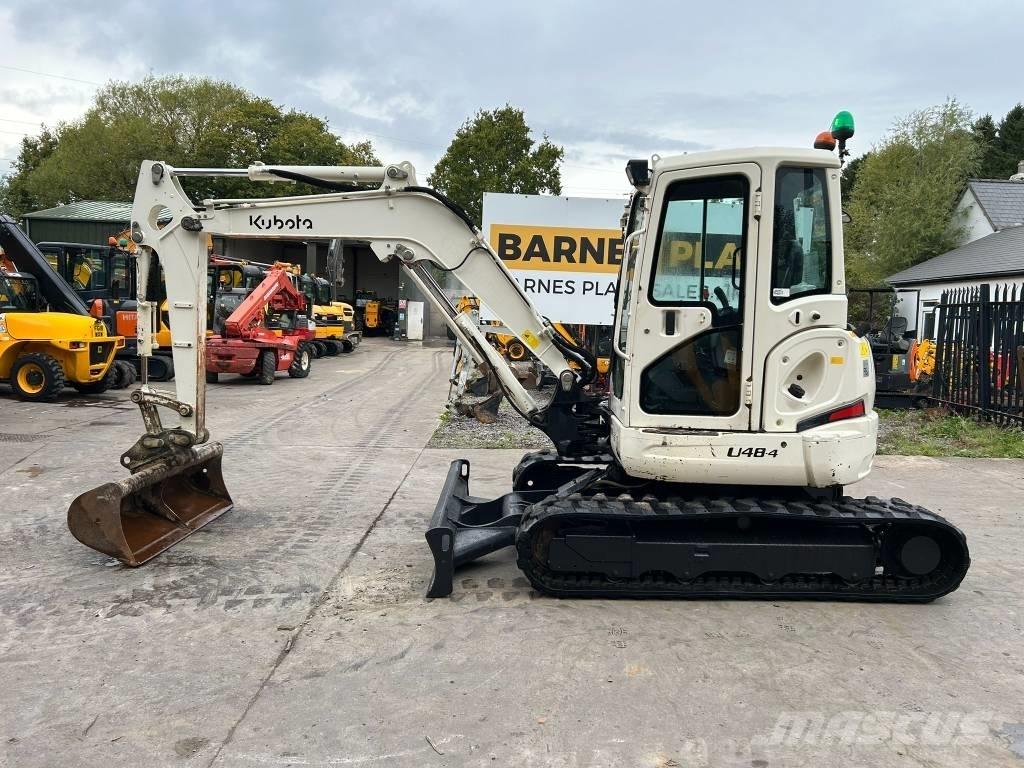Kubota U 48-4 Mini ekskavatörler, 7 tona dek