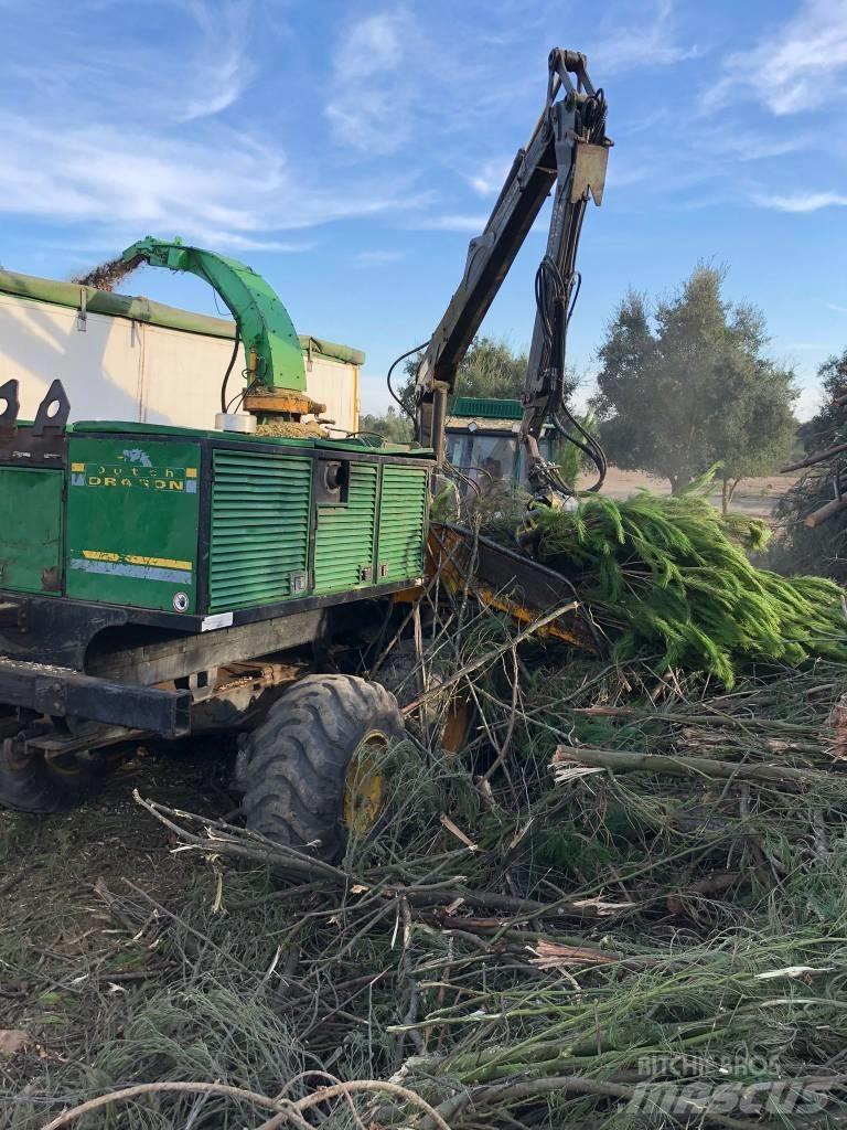Dutch Dragon EC 6J60 Ağaç öğütücüler