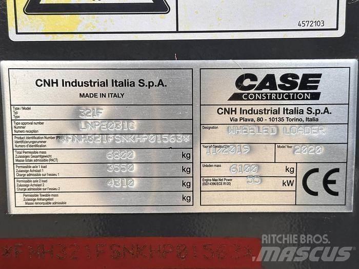 CASE 321F Tekerlekli yükleyiciler