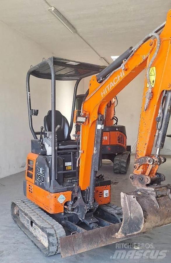 Hitachi ZX19U Mini ekskavatörler, 7 tona dek