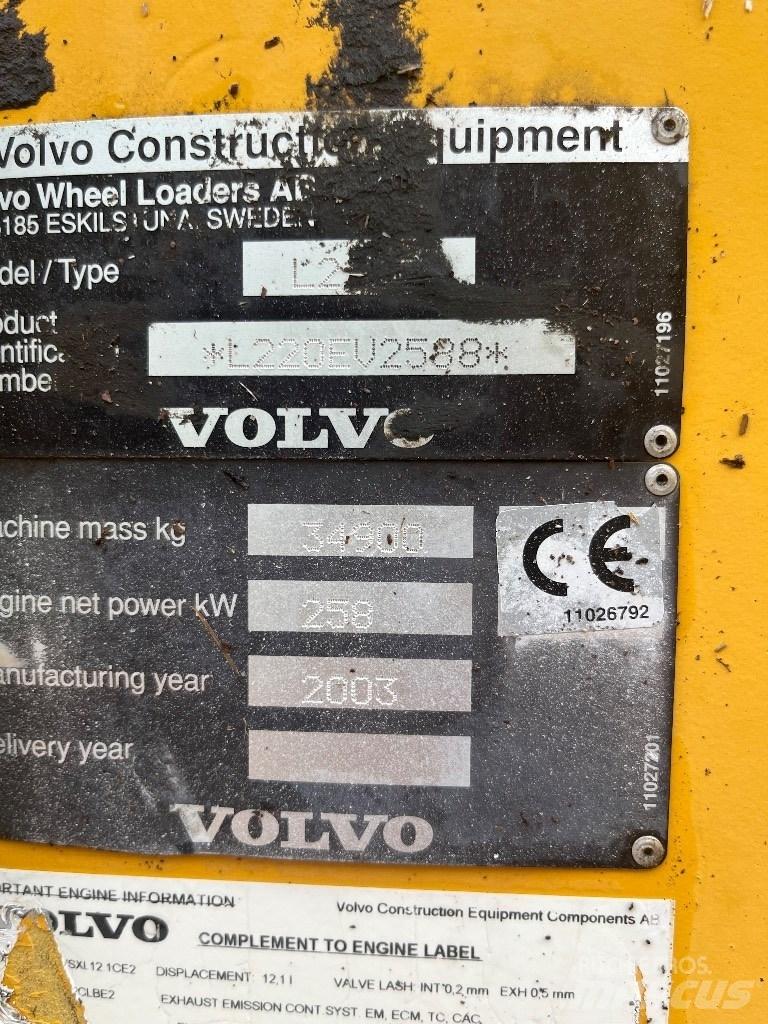 Volvo L 220 E Tekerlekli yükleyiciler