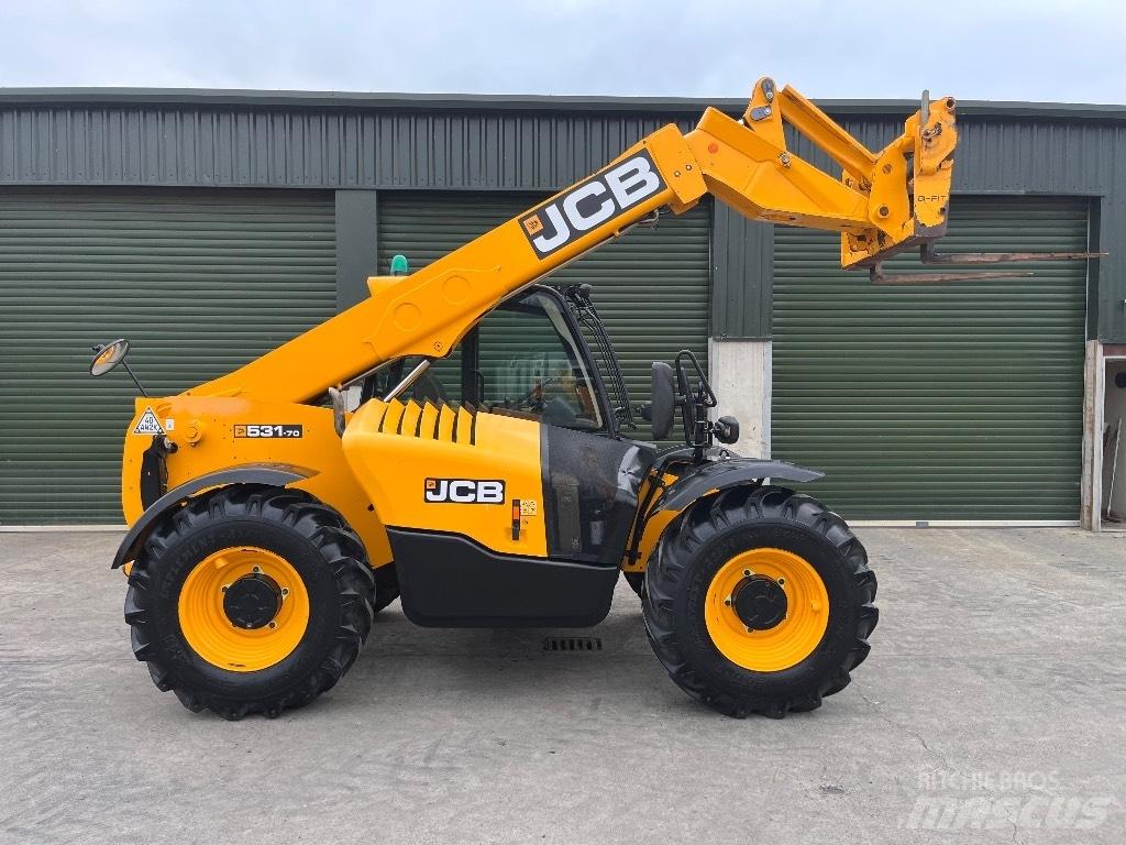 JCB 531-70 Agri Tarimsal teleskopik yükleyiciler