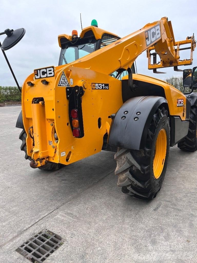JCB 531-70 Agri Tarimsal teleskopik yükleyiciler