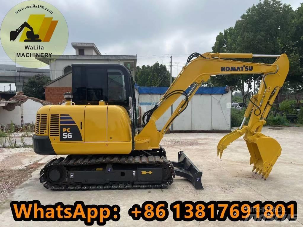 Komatsu PC 56-7 Mini ekskavatörler, 7 tona dek