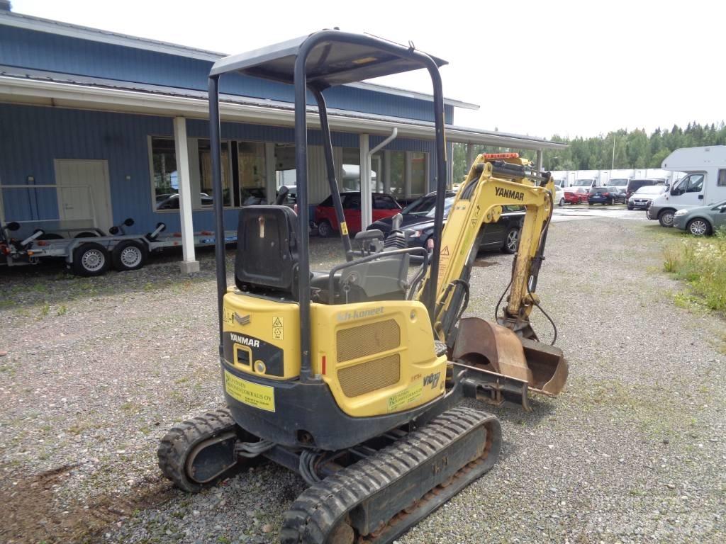 Yanmar Vio 17 Mini ekskavatörler, 7 tona dek