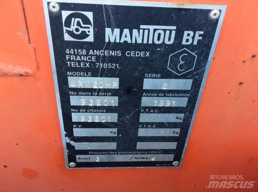 Manitou 4 RM 20 HP Sanzuman