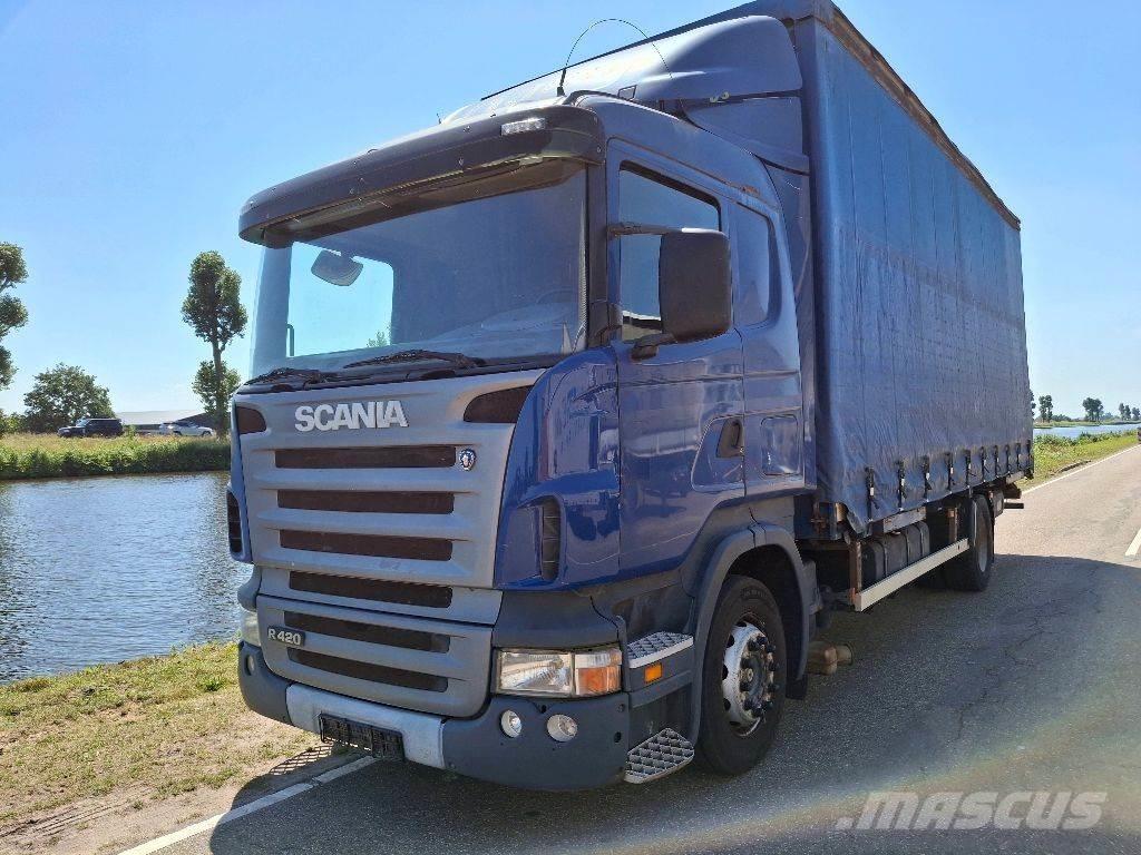 Scania R420 Kapali kasa kamyonlar