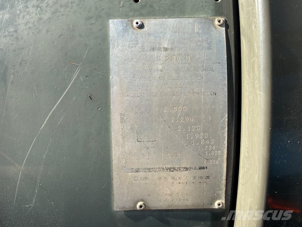 Ausa C 250 H Arazi tipi forklift
