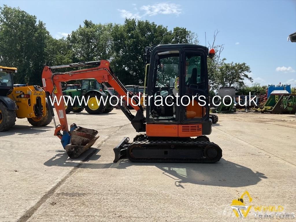 Hitachi ZX 26 U-5A Mini ekskavatörler, 7 tona dek