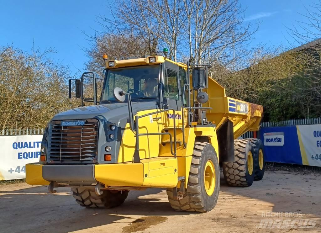 Komatsu HM300-5 Belden kirma kaya kamyonu