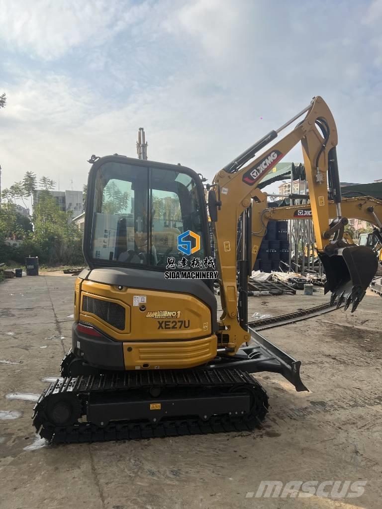 XCMG XE27U Mini ekskavatörler, 7 tona dek