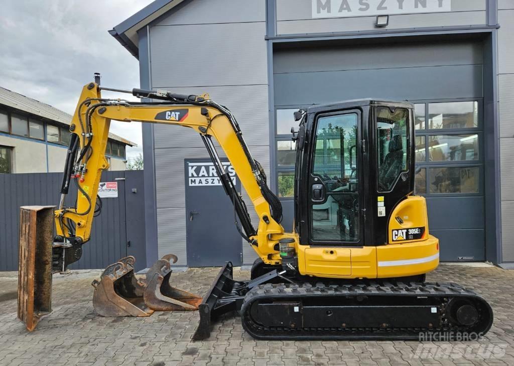 CAT 305E2 Mini ekskavatörler, 7 tona dek