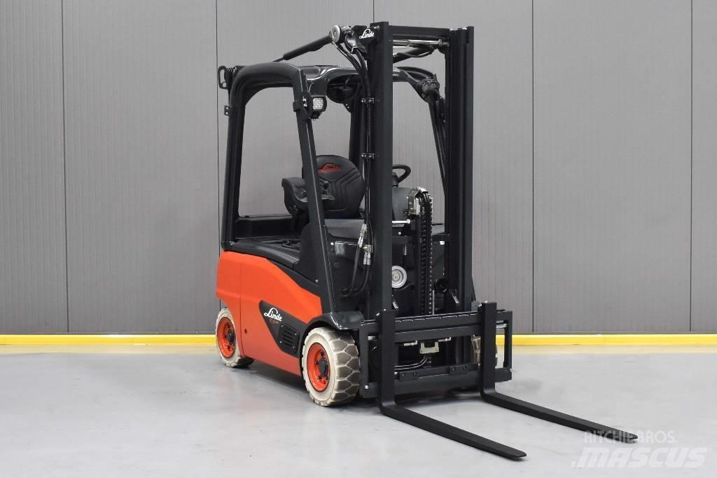 Linde E 16 P-02 Elektrikli forkliftler