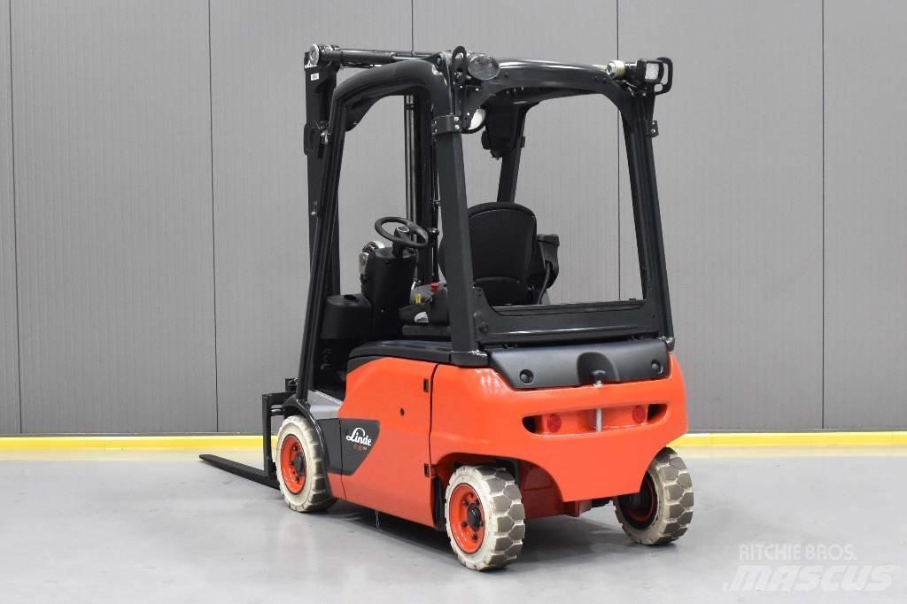 Linde E 16 P-02 Elektrikli forkliftler