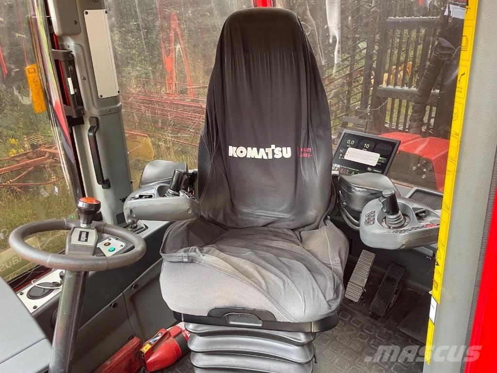 Komatsu 855 Tomruk yükleyici traktörler