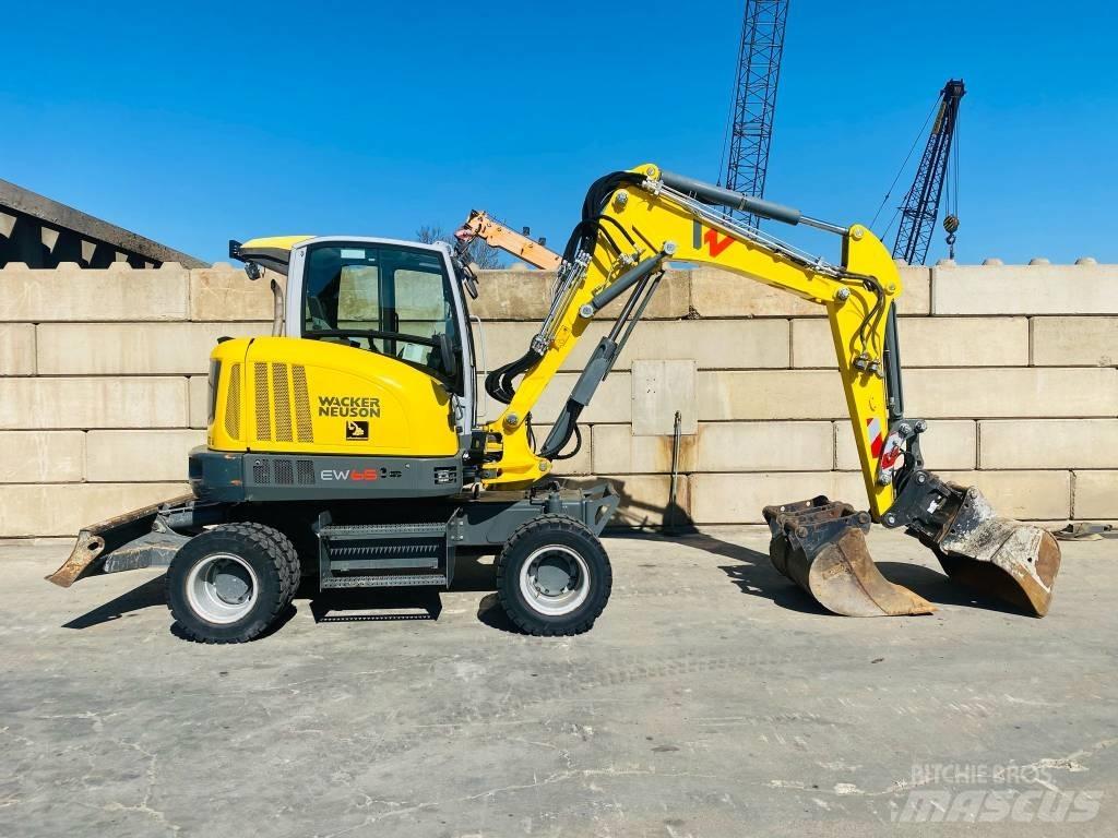 Wacker Neuson EW 65 Lastik tekerli ekskavatörler