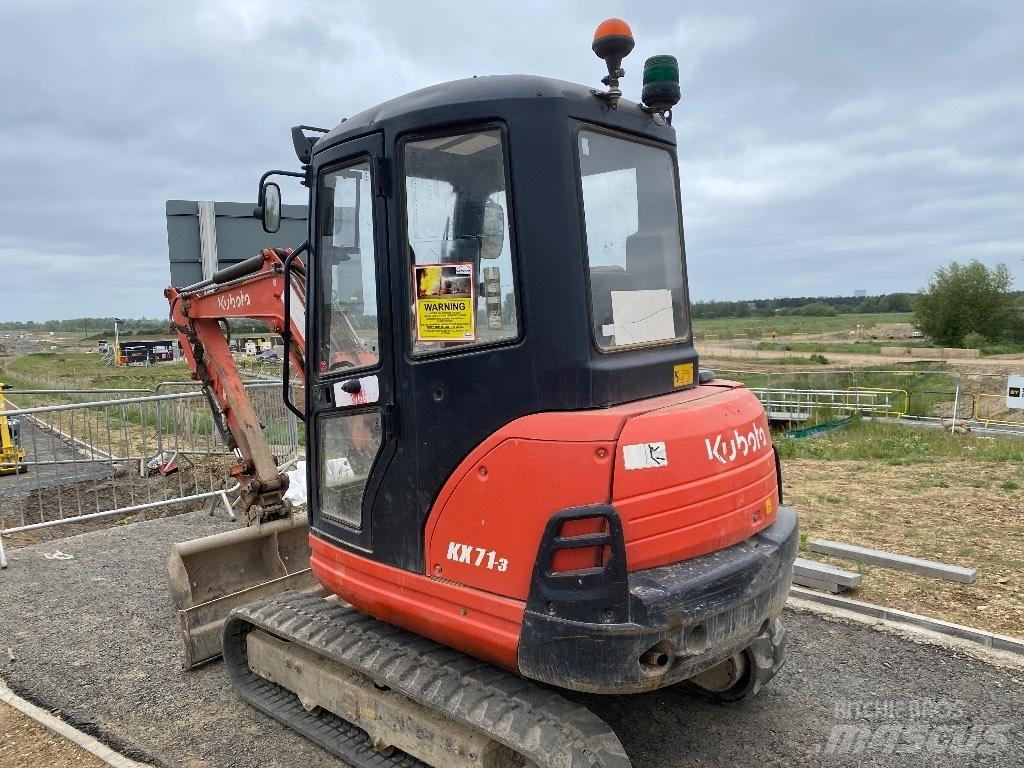 Kubota KX 71-3 Mini ekskavatörler, 7 tona dek
