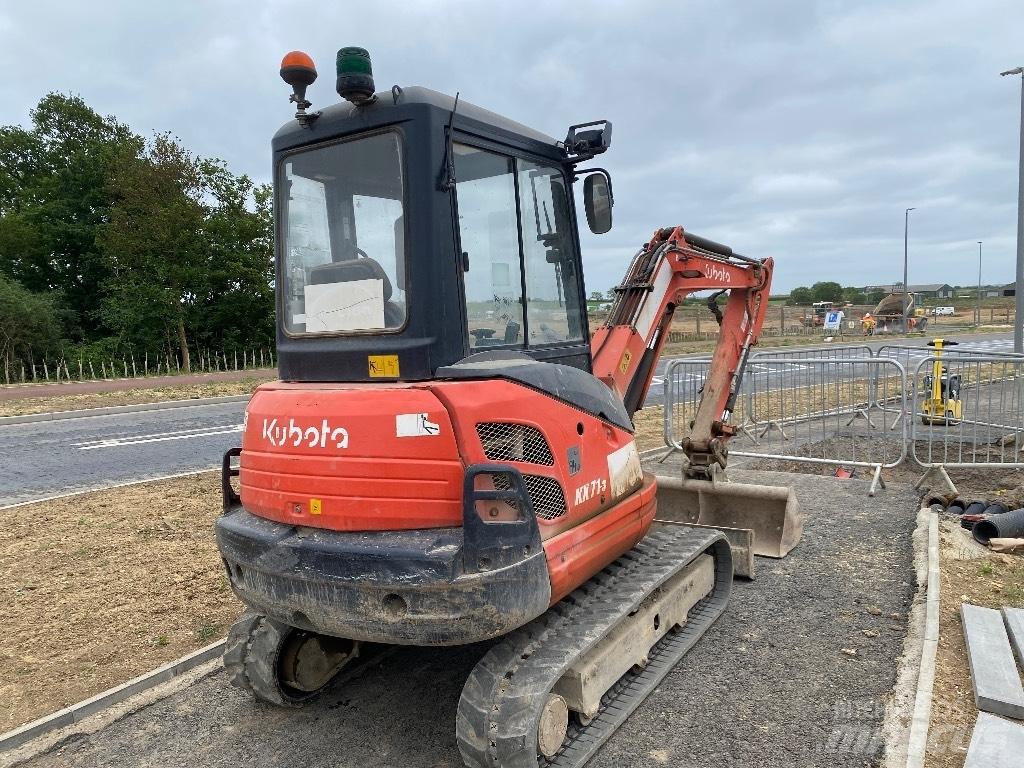 Kubota KX 71-3 Mini ekskavatörler, 7 tona dek