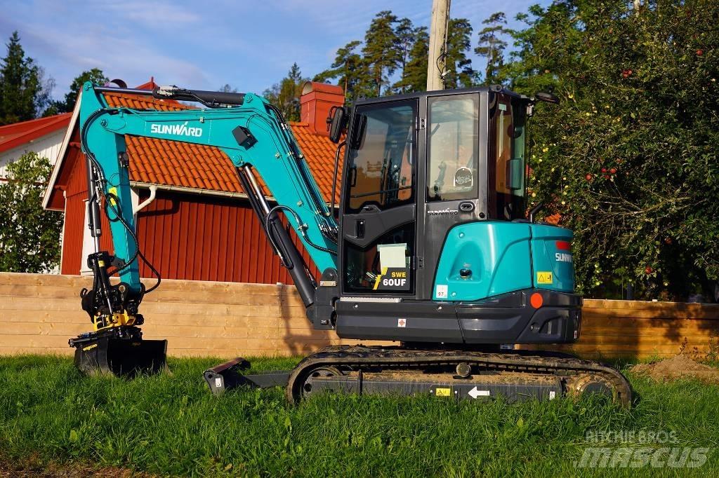 Sunward SWE 60 UF Paletli ekskavatörler