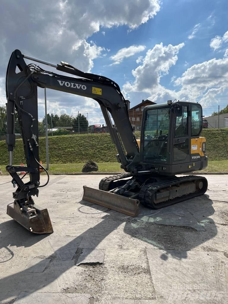 Volvo EC60E Mini ekskavatörler, 7 tona dek
