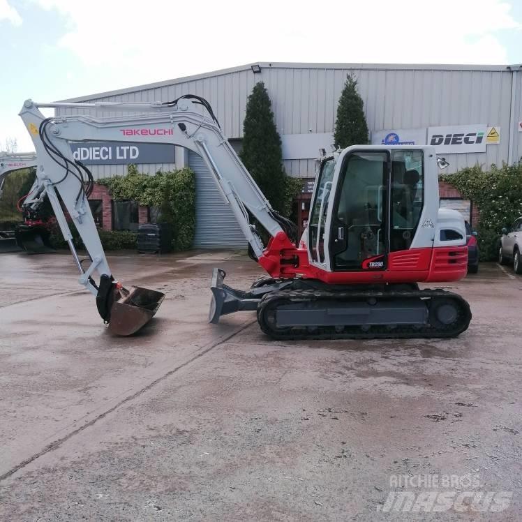 Takeuchi TB290 Midi ekskavatörler 7 - 12 t