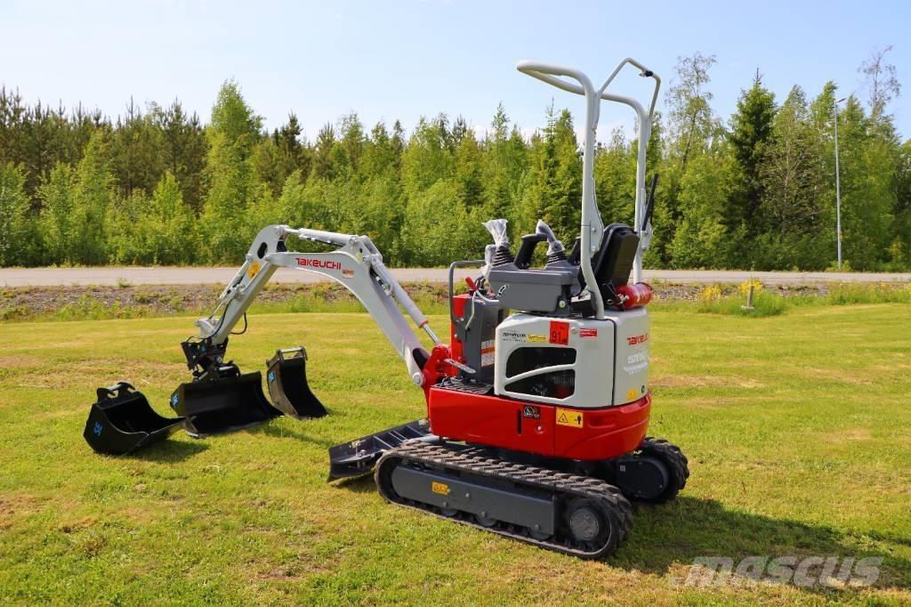 Takeuchi TB210R Mini ekskavatörler, 7 tona dek