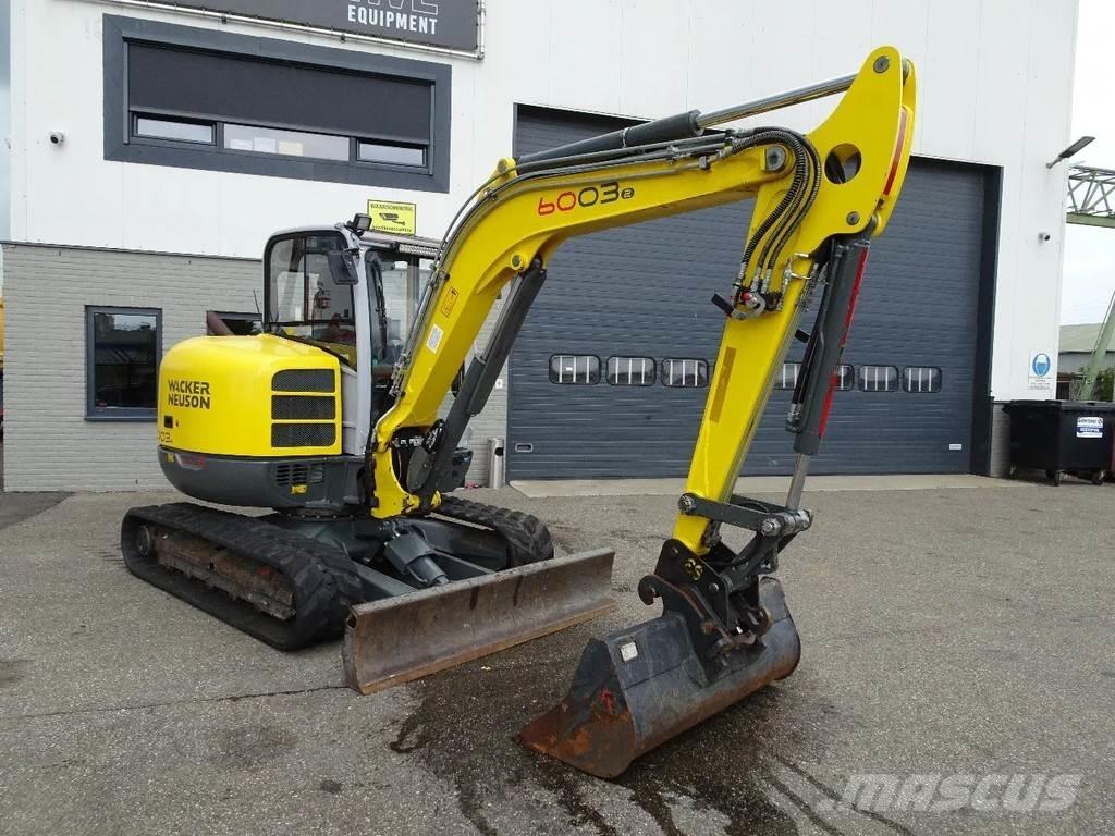 Wacker Neuson 6003 Mini ekskavatörler, 7 tona dek