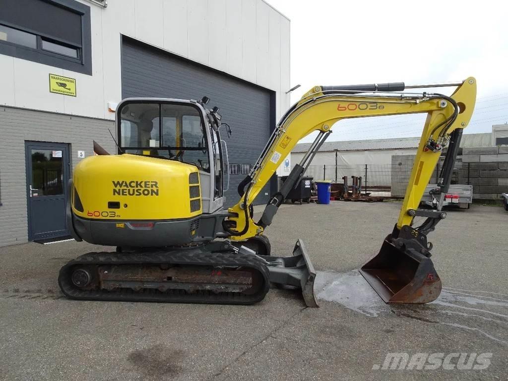 Wacker Neuson 6003 Mini ekskavatörler, 7 tona dek